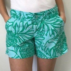 Lilly Pulitzer Originals Toucan Tango Shorts Sz 2